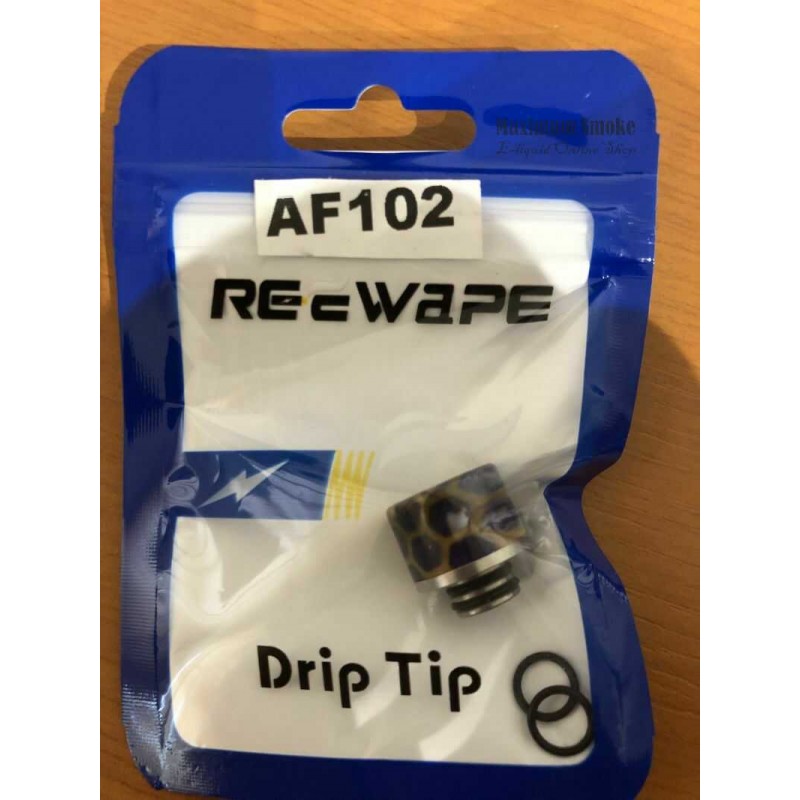 ReeWape AF 102 Resin 510 Drip Tip Brown