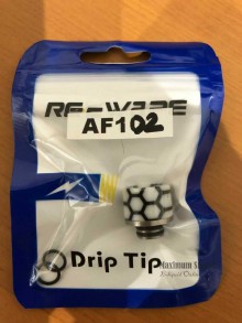 ReeWape AF 102 Resin 510 Drip Tip White
